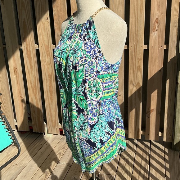Lilly Pulitzer Bowen Halter Tank - Picture 10 of 12